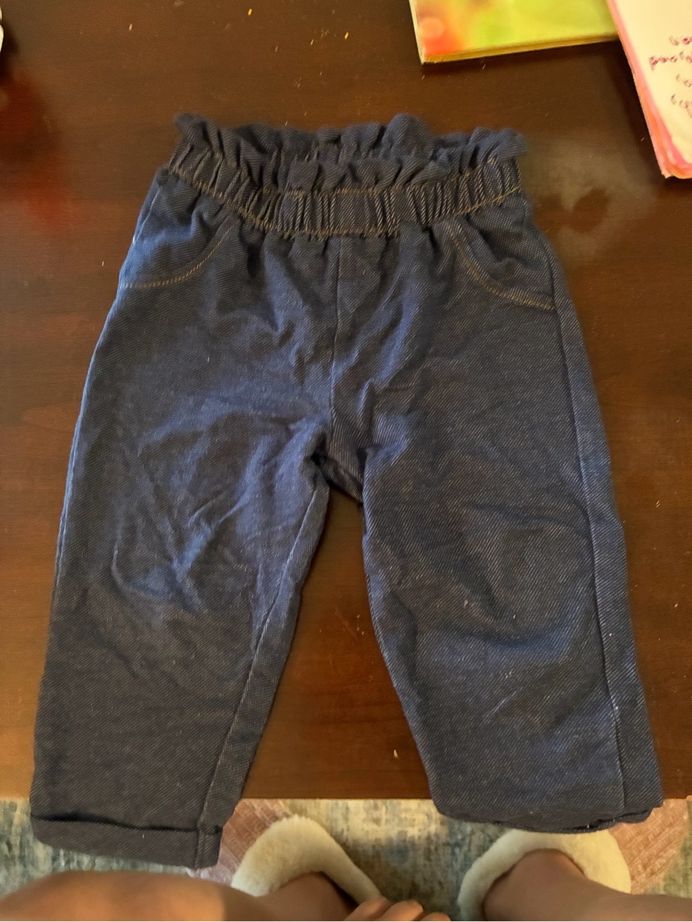 Carter's Dark Blue Elastic Waist Jogger Pants